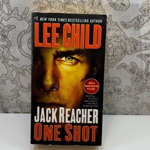 Jack Reacher 'One Shot' Book by Lee Child